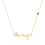 9ct gold Sagittarius star sign necklace - seolgold