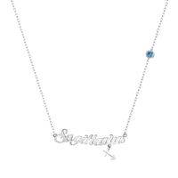 silver Sagittarius necklace - seolgold