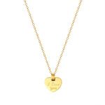Gold Heart Pendant - seol-gold