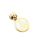 9ct Gold Peace Symbol - seol-gold