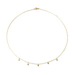 9k gold star necklace - seolgold