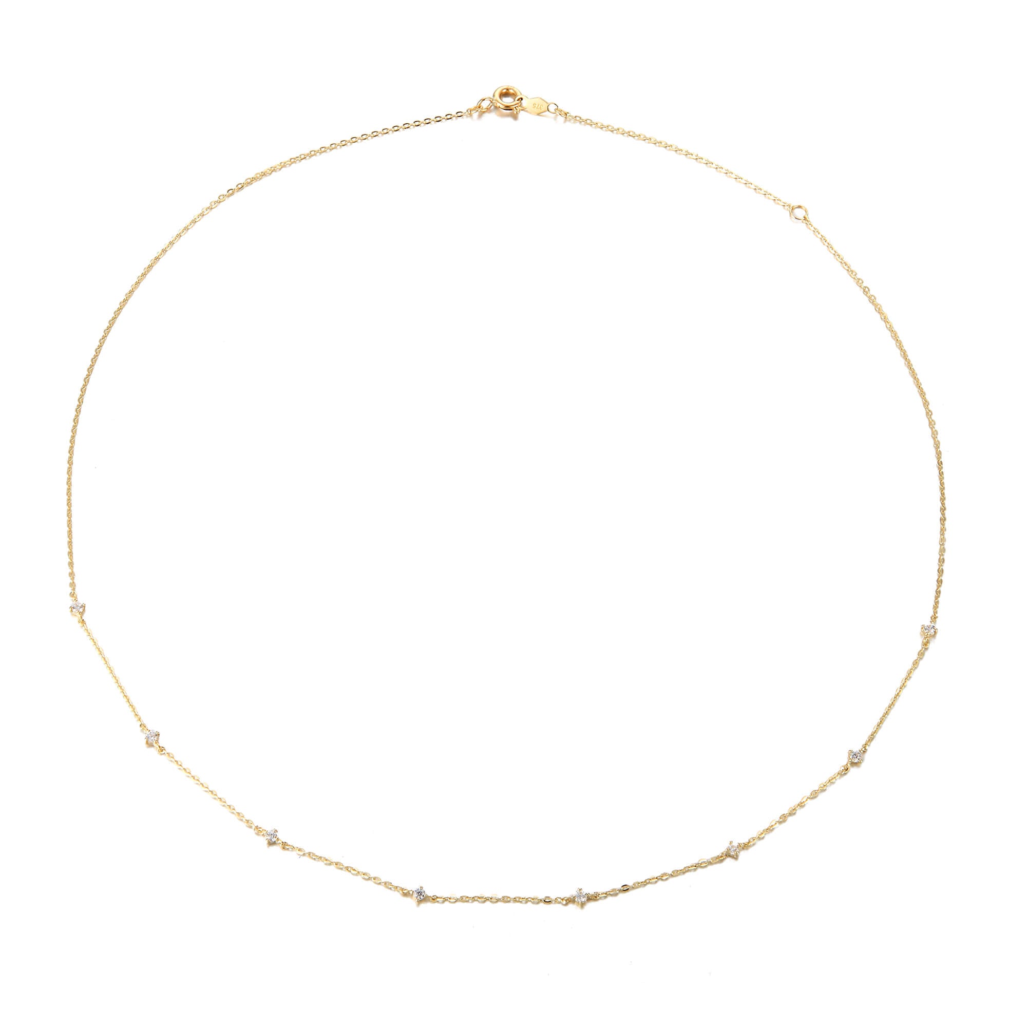 9k gold necklace - seolgold