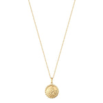9ct gold - coin necklace - seolgold