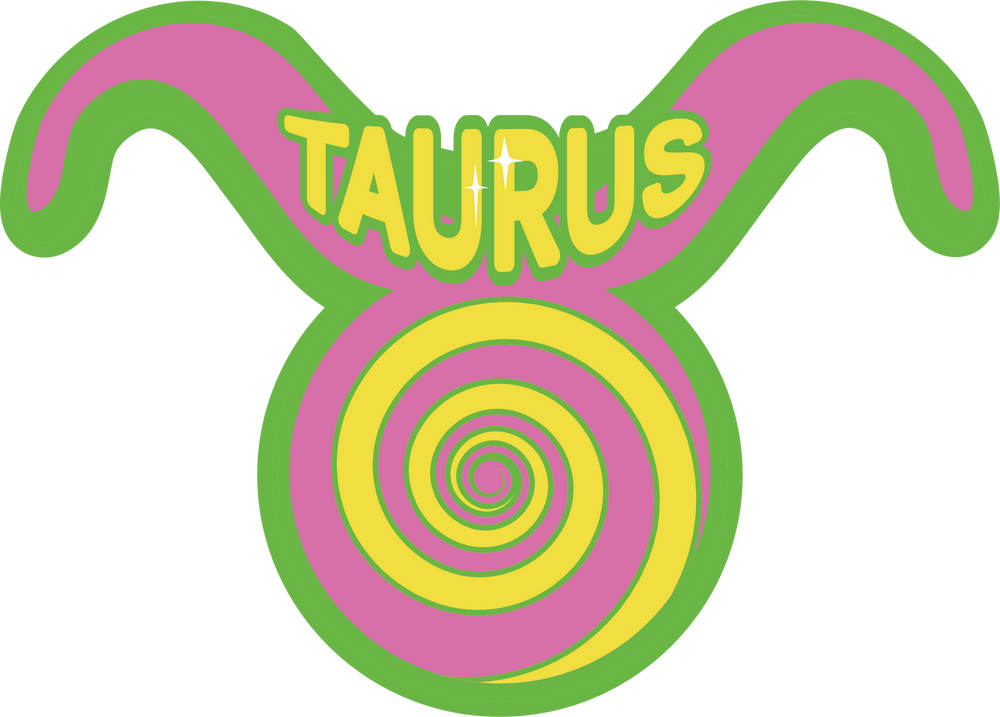 taurus sticker - seol gold