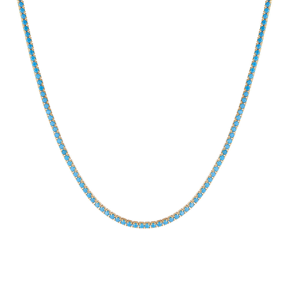 turquoise chain - seol gold