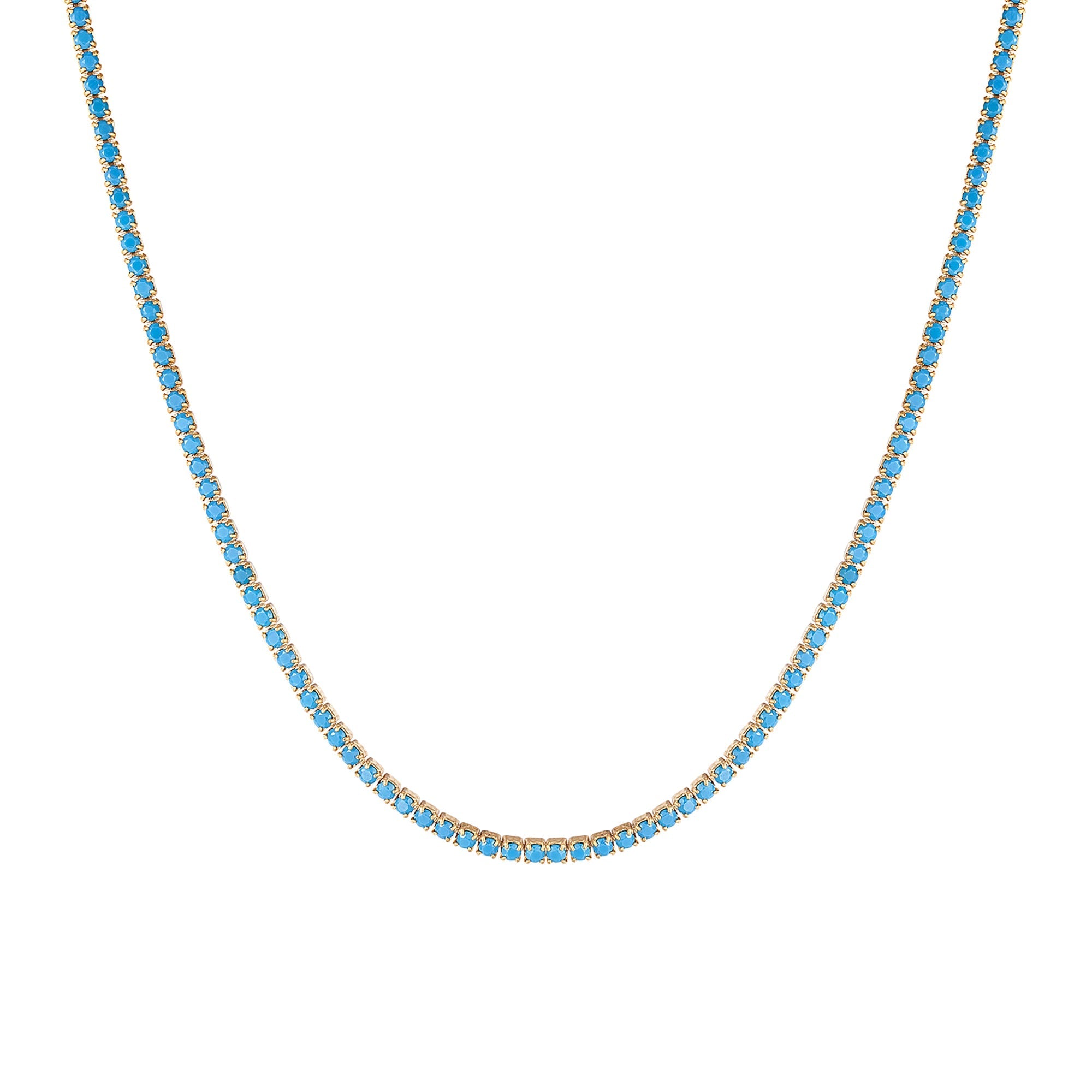 turquoise chain - seol gold