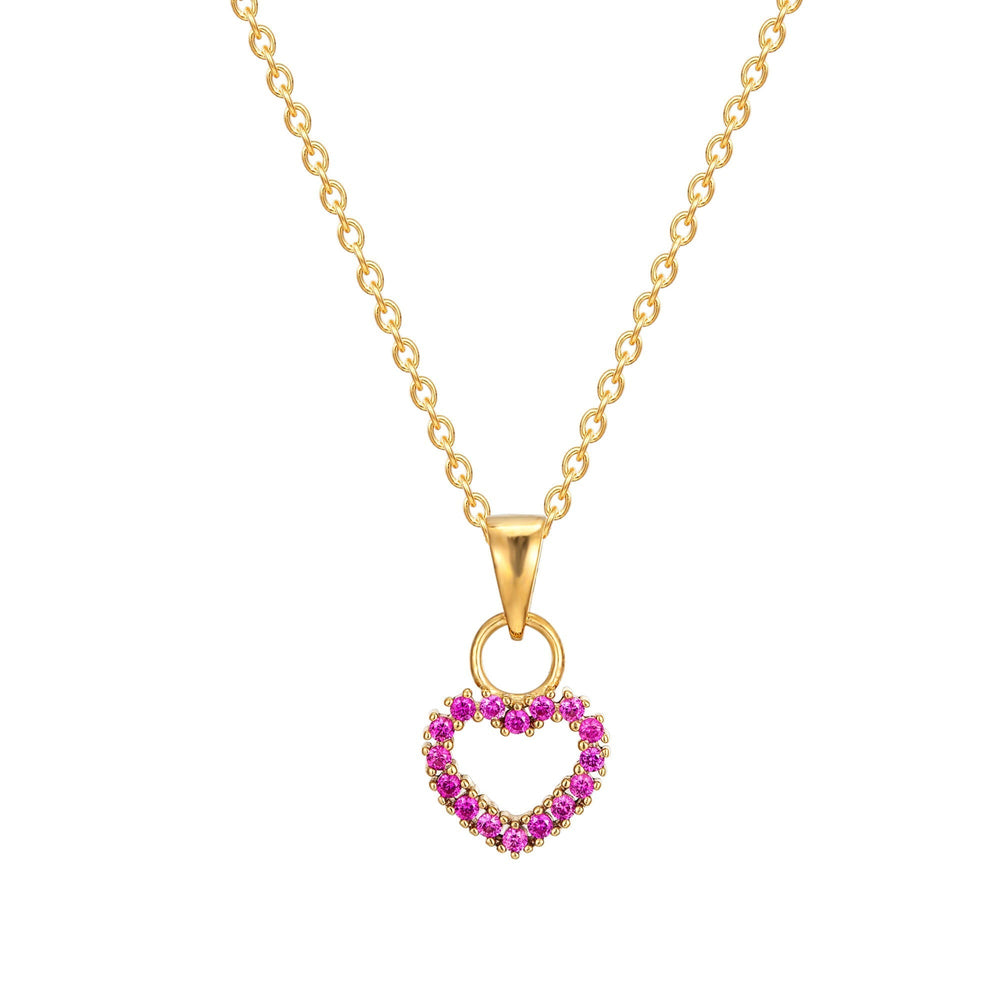 ruby pendant - seol gold