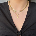 opal necklace - seol gold