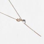 9ct Gold Pull Through Adjustable Chain Necklace - seol-gold
