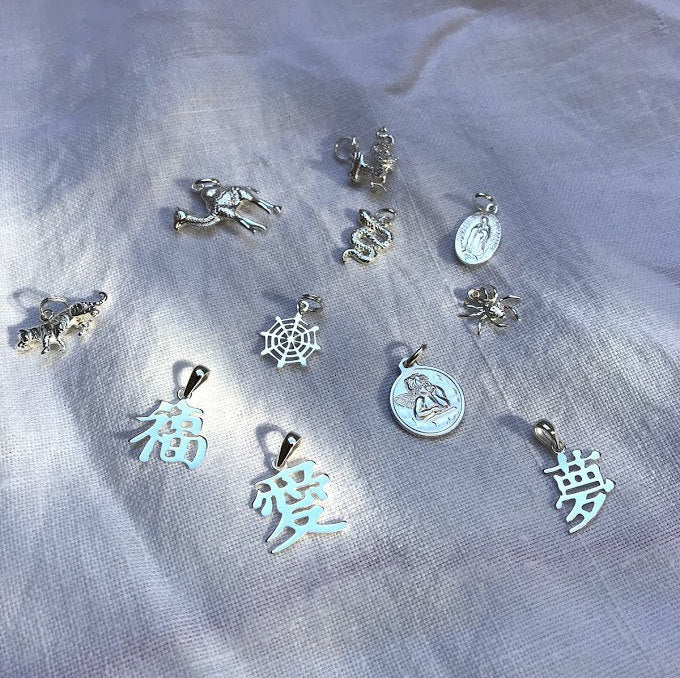 silver pendant - seol-gold