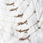 Star sign symbol Necklace - seol-gold