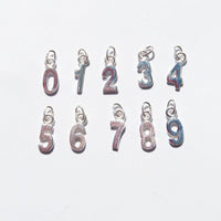 Number pendant- seol-gold