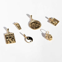 Y2K charm necklace - seol gold