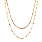 layering chains - seol gold